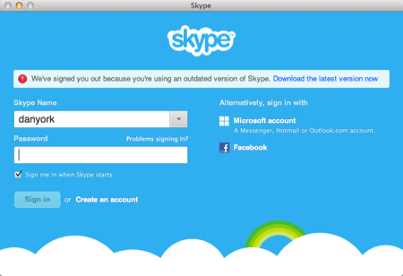 Почему Skype заставляет нас всех обновлять ПО?