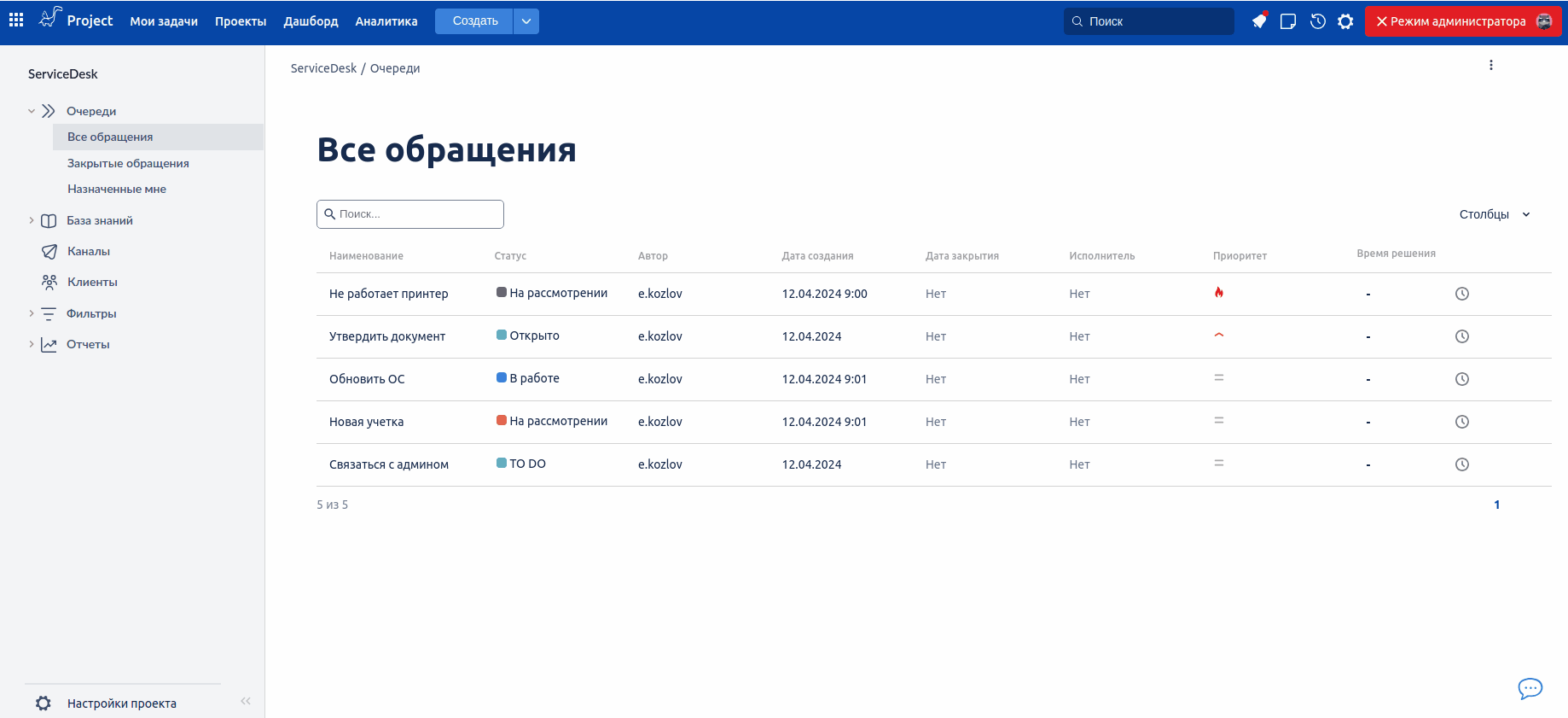 Аналоги Jira в России: подборка из 12 сервисов - 11