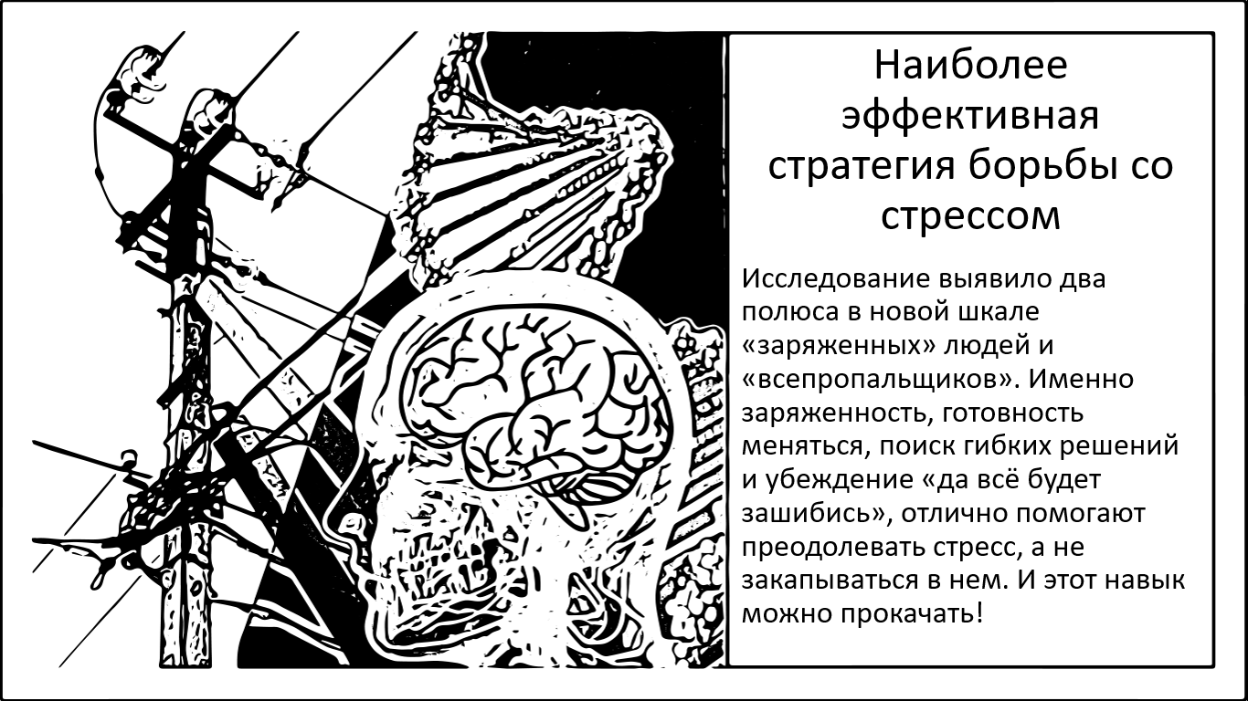 Наиболее эффективная стратегия борьбы со стрессом - 1 Наиболее эффективная стратегия борьбы со стрессом - 1