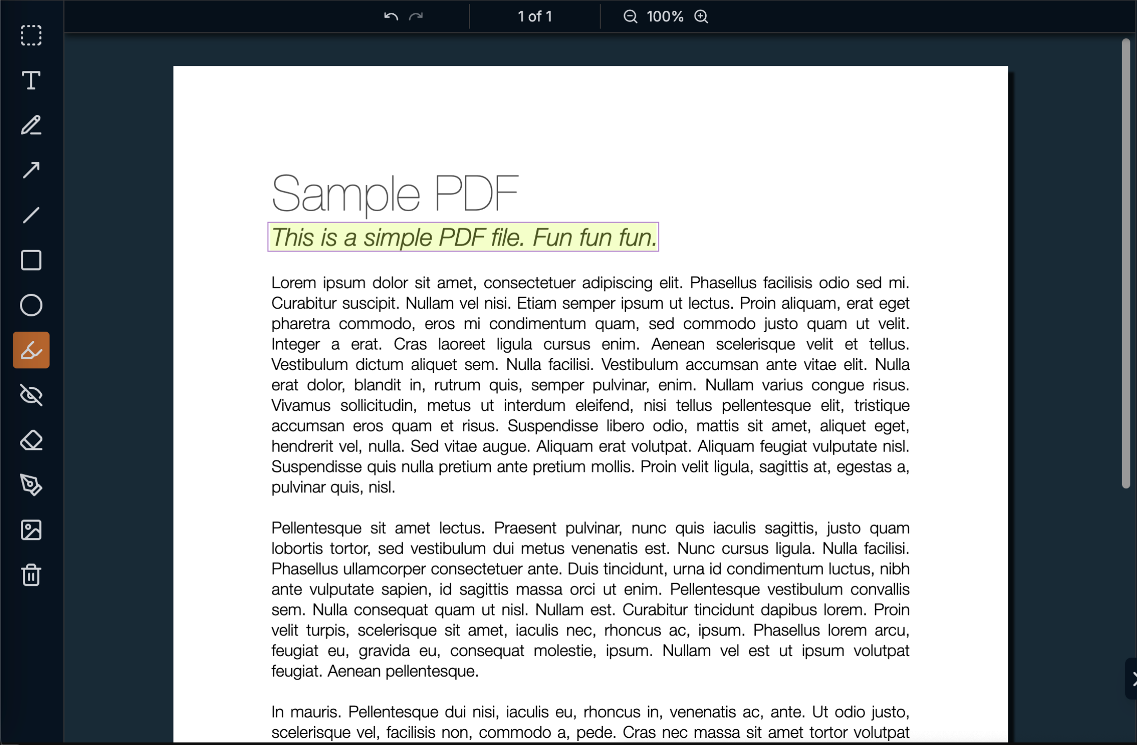 Интерфейс нашего Annotate PDF Интерфейс нашего Annotate PDF