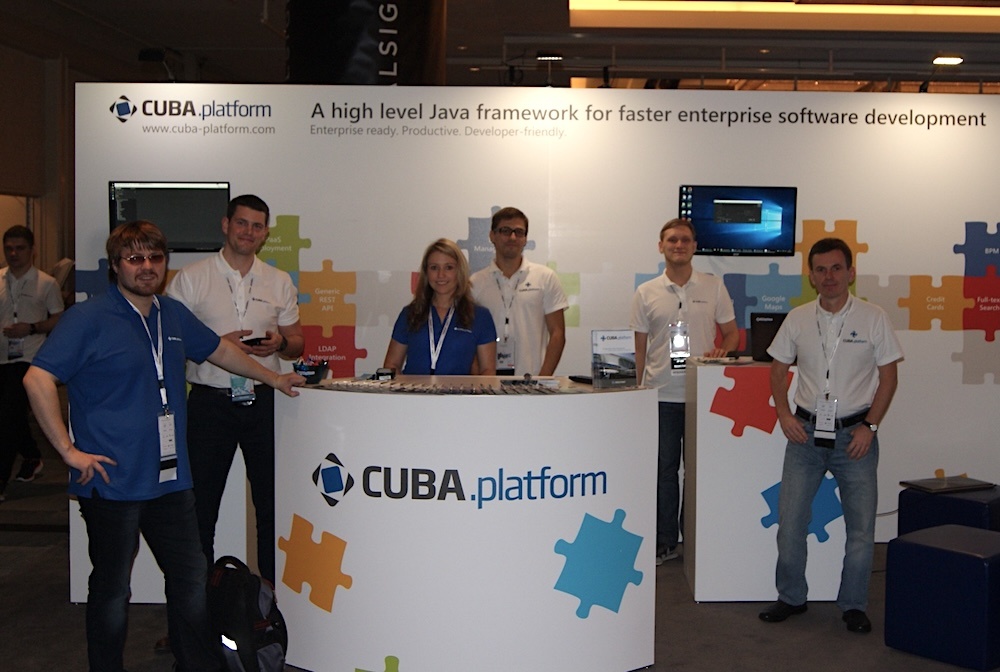 Команда CUBA Platform на JavaOne в Сан-Франциско (фото из личного архива)