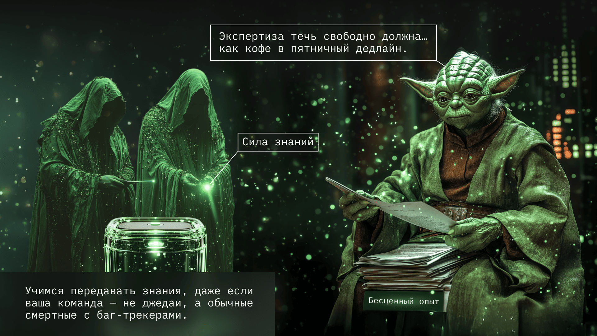 Йода тестирования: или как мы научили команду делиться «силой» и не потеряли светлую сторону - 1