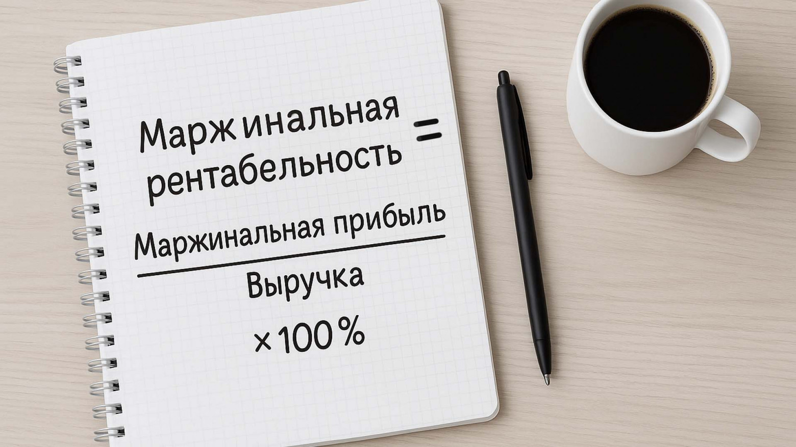 При генерации этой формулы было больше всего хлопот. Видимо, нейросеть не любит маржинальную рентабельность