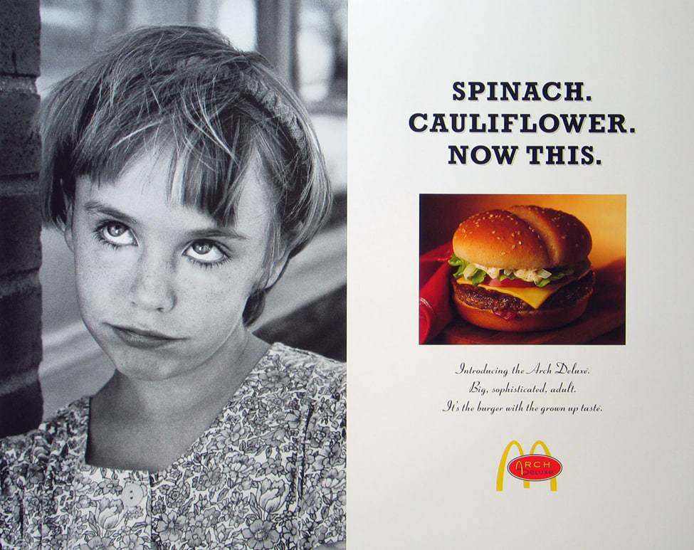 Постер - “Шпинат. Цветная капуста. Теперь еще это.”