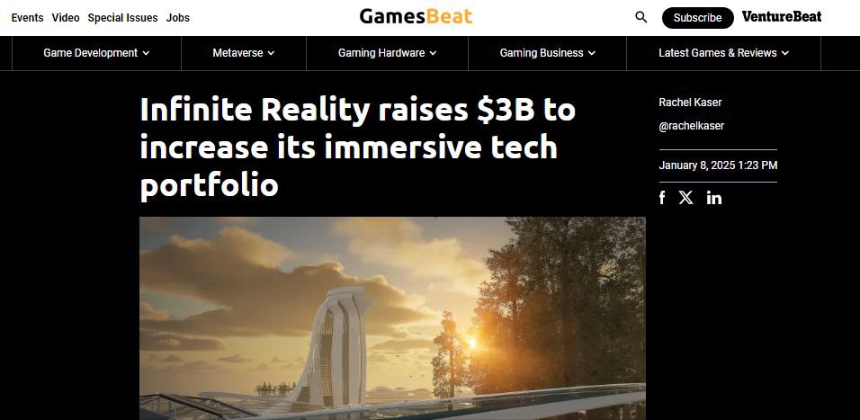 Слайды вместо фактов: как Infinite Reality без продукта «поднял» $3 миллиарда — и все поверили - 4