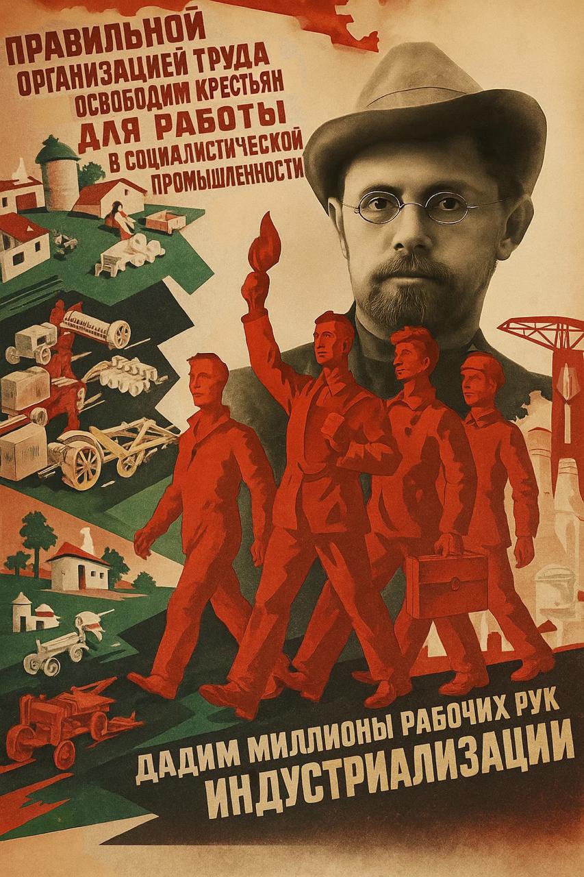 Методы и инструменты НОТ #2. Алексей Гастев — человек, который хотел превратить людей в машины (и не шутил) - 1 Методы и инструменты НОТ #2. Алексей Гастев — человек, который хотел превратить людей в машины (и не шутил) - 1