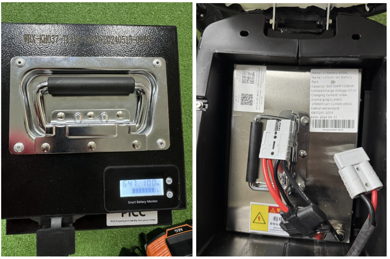 Один всегда на зарядке, второй – рабочий. 