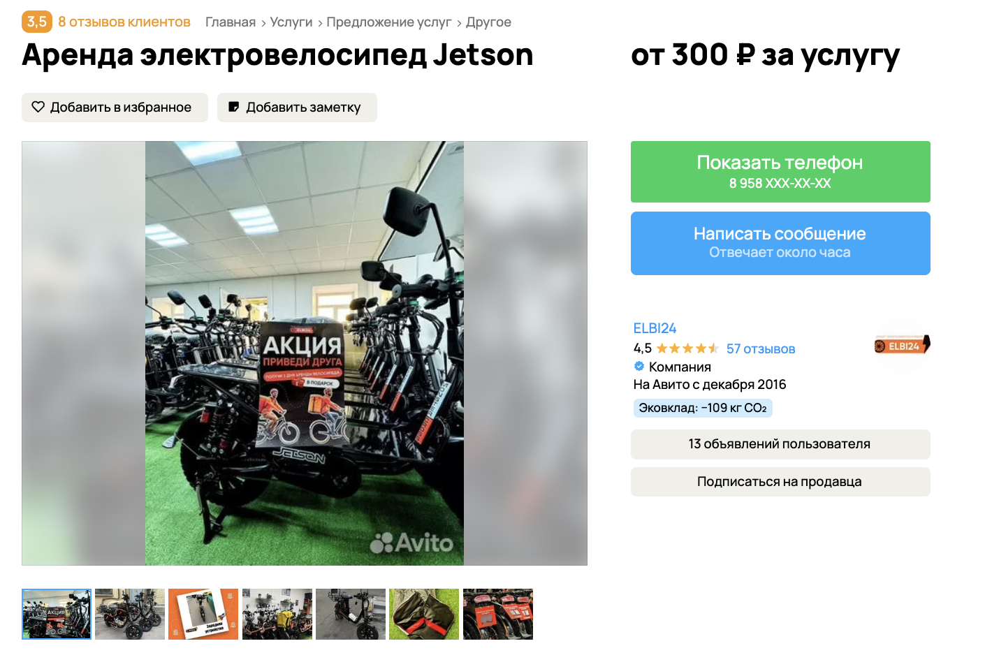 Сервисы доставки не выдают электровелосипеды, они не держат своих механиков, не покупают запчасти.  