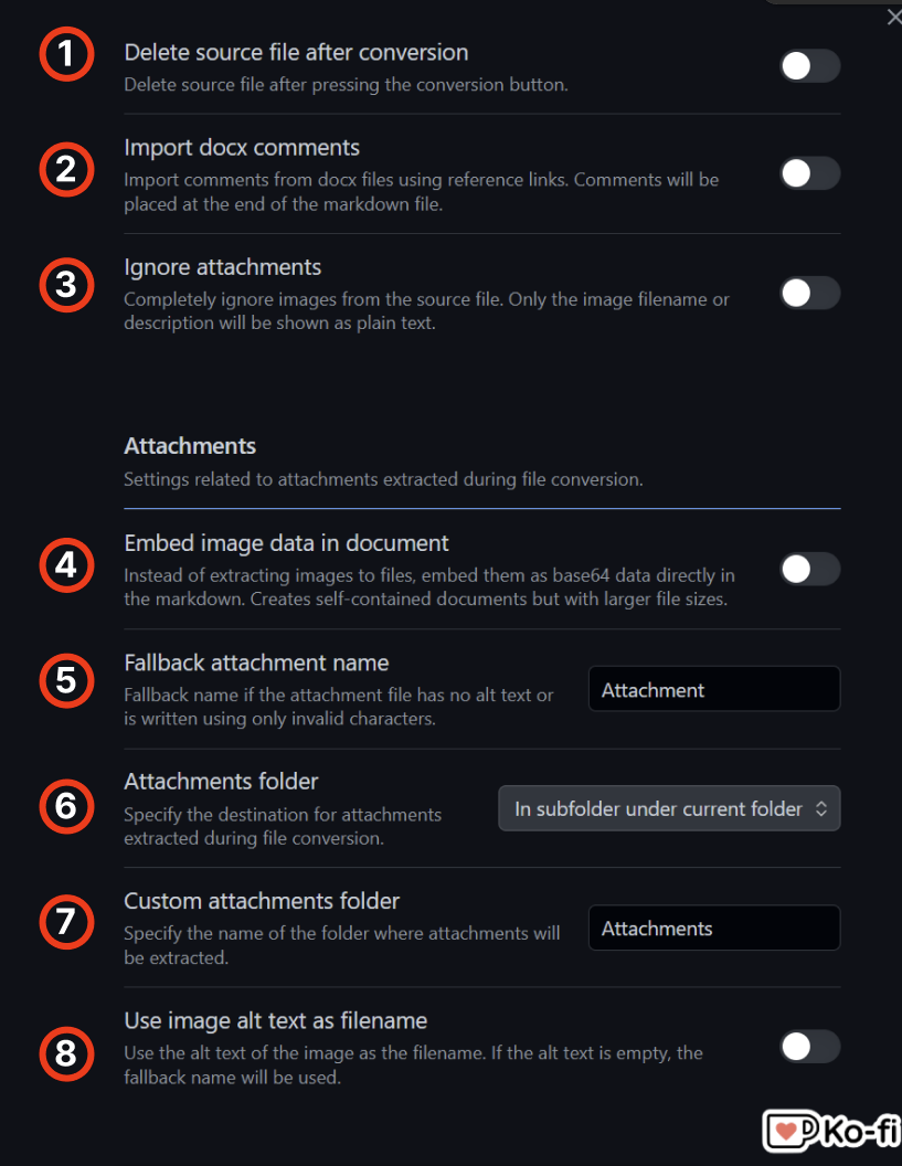 Как работать с MS Word файлами в Obsidian? Обзор плагина Docxer - 5