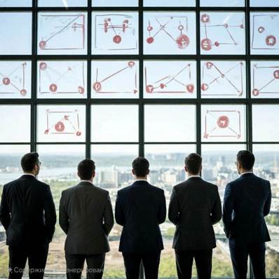 Изображение выглядит как человек, одежда, костюм, окно  Контент, сгенерированный ИИ, может содержать ошибки.