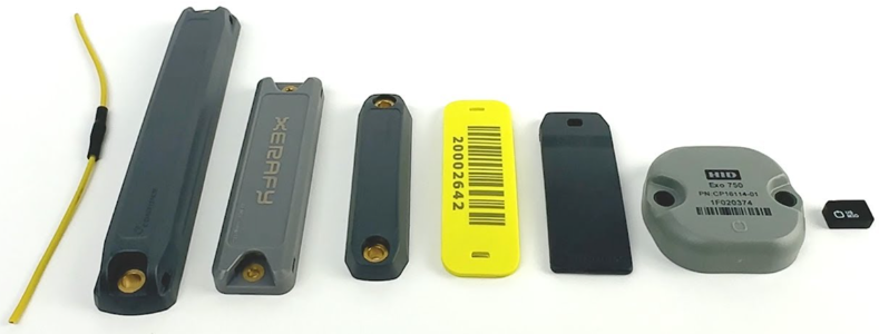 Образцы современных радиометок