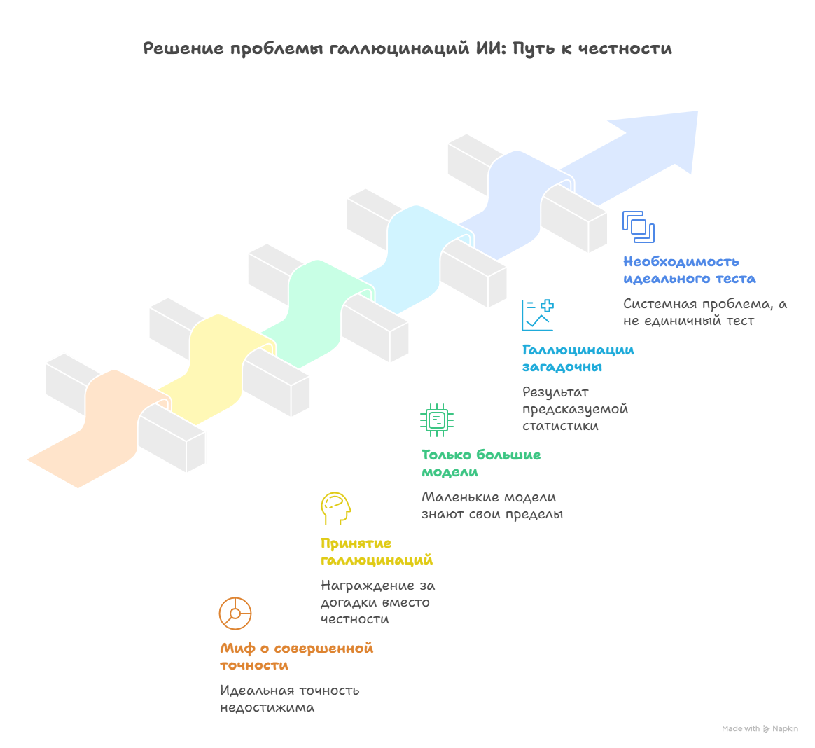 Галлюцинации языковых моделей: от математики обмана к честным ИИ - 6 Галлюцинации языковых моделей: от математики обмана к честным ИИ - 6