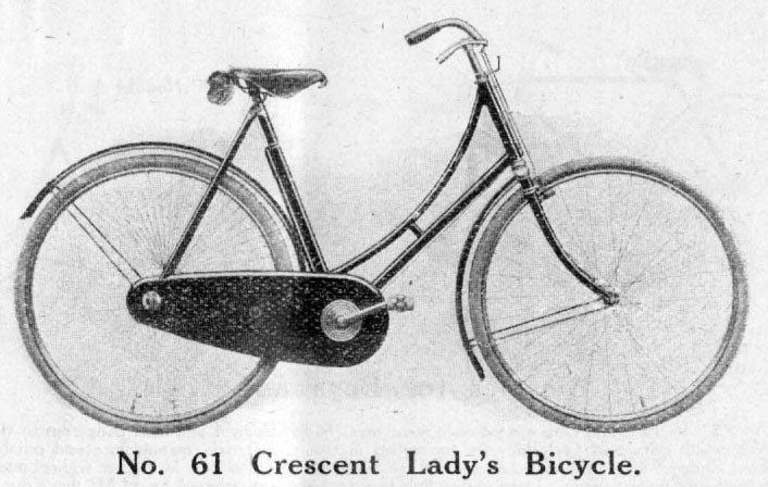 Женский велосипед Rudge-Whitworth 1909 год. Источник: https://onlinebicyclemuseum.co.uk/