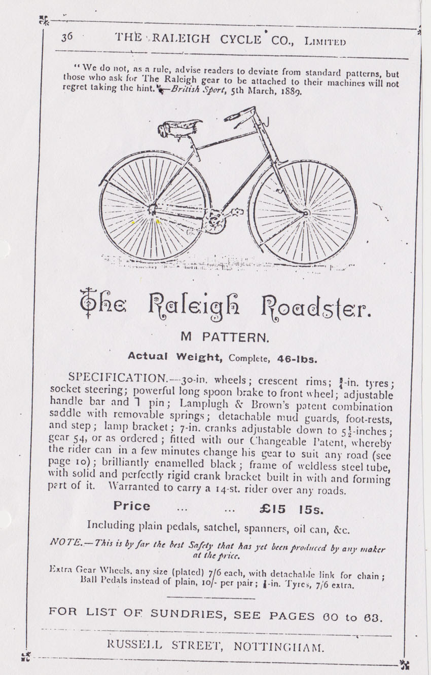 Реклама Raleigh 