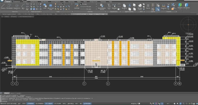 Школа (г. Краснознаменск, новое строительство), представленная в Платформе nanoCAD