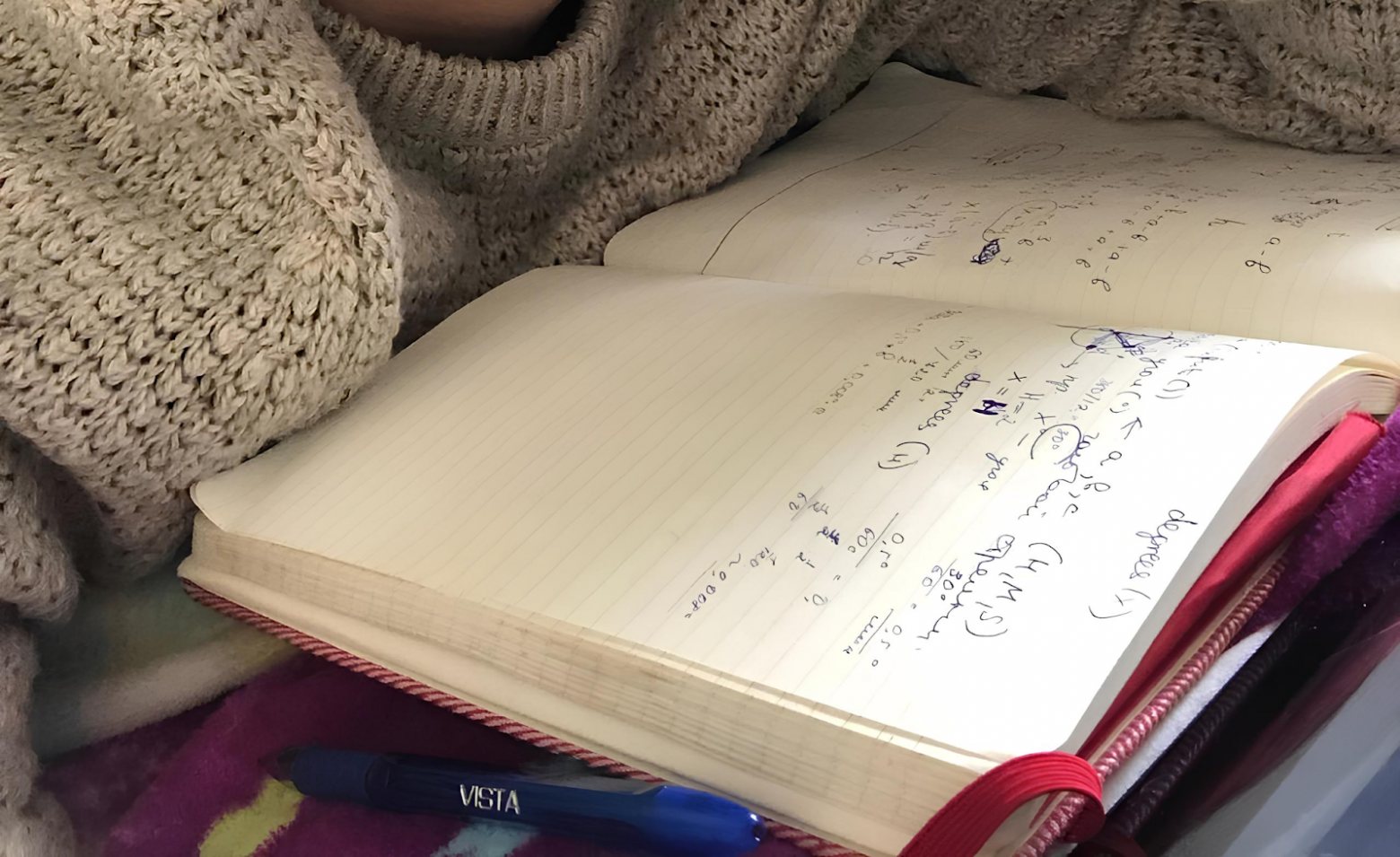 Нашла старое фото с красивым блокнотом, немного поностальгировала 