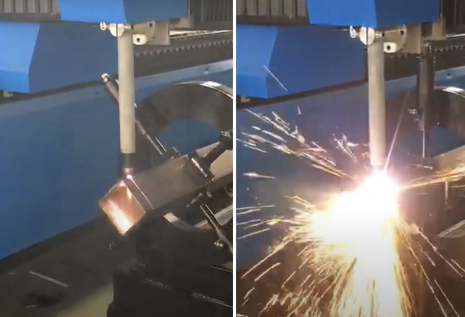 Режем металл плазмой — это очень горячая струя газа