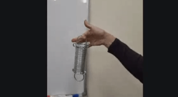 Или в детских качелях