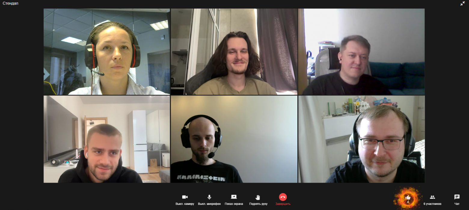 Мы изначально были настроены практически полностью провести проект силами текущей команды