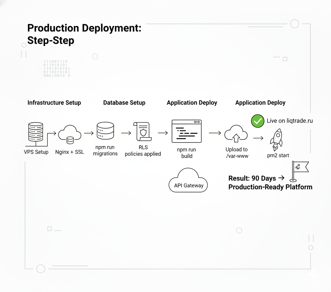 LiqTrade: от идеи до Production Ready за 3 месяца. Нельзя закончить допиливать проект, можно лишь перестать… - 7 LiqTrade: от идеи до Production Ready за 3 месяца. Нельзя закончить допиливать проект, можно лишь перестать… - 7