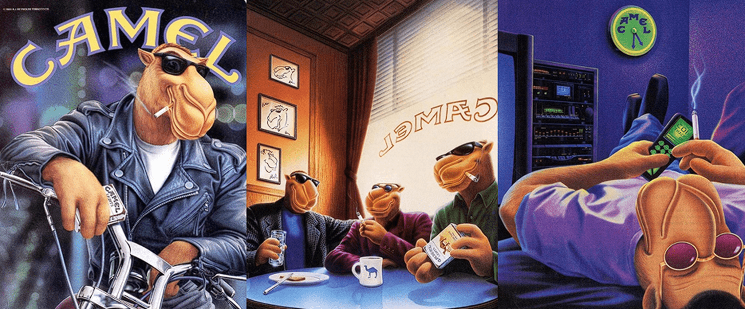 Верблюд Джо был типичным “крутым парнем”. Устраивал вечеринки, носил кожаную куртку, гонял на байке, играл на гитаре, и что там ещё крутые парни делают (я не в курсе).