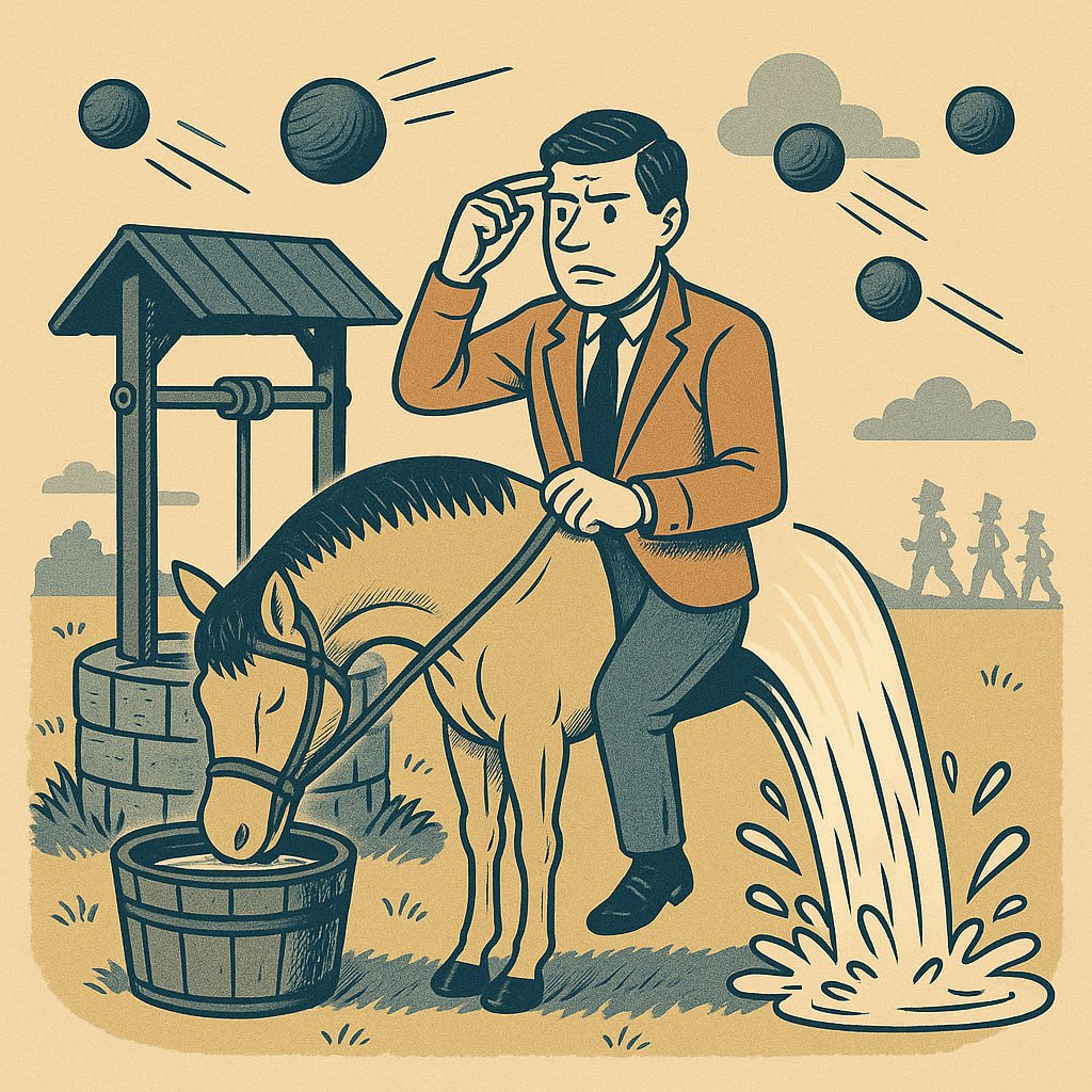 У нас всё под контролем. Просто не ясно, под чьим.