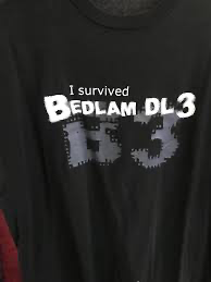 Сотрудники компании даже выпустили футболки «Я выжил в Bedlam DL3» 
