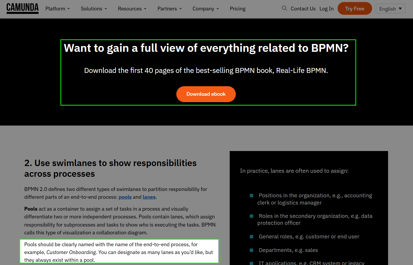 BPMN для аналитиков и тимлидов (часть 1) - 2 BPMN для аналитиков и тимлидов (часть 1) - 2