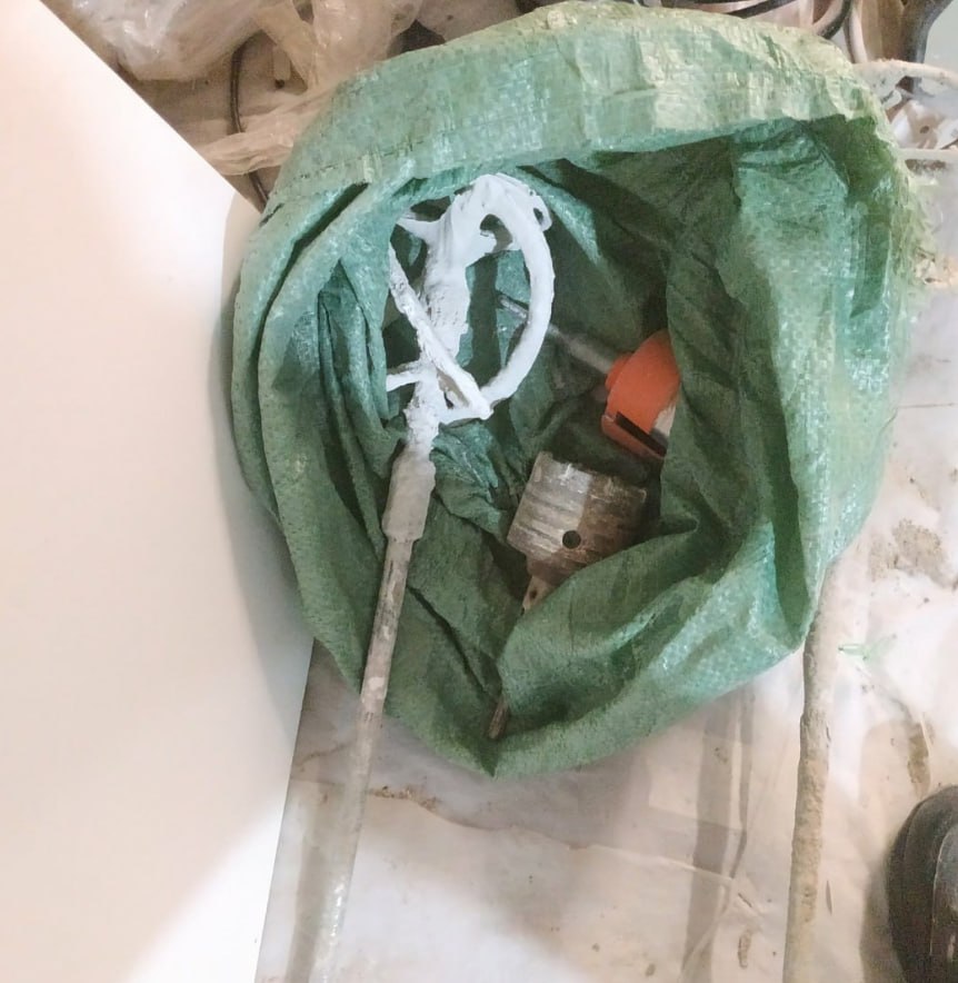 Эта дрель под угрозой оказаться на свалке