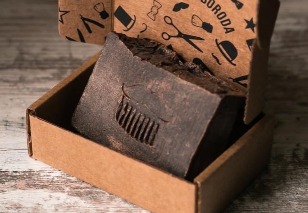 Наше мыло для тела BROWNIE AMARETTO