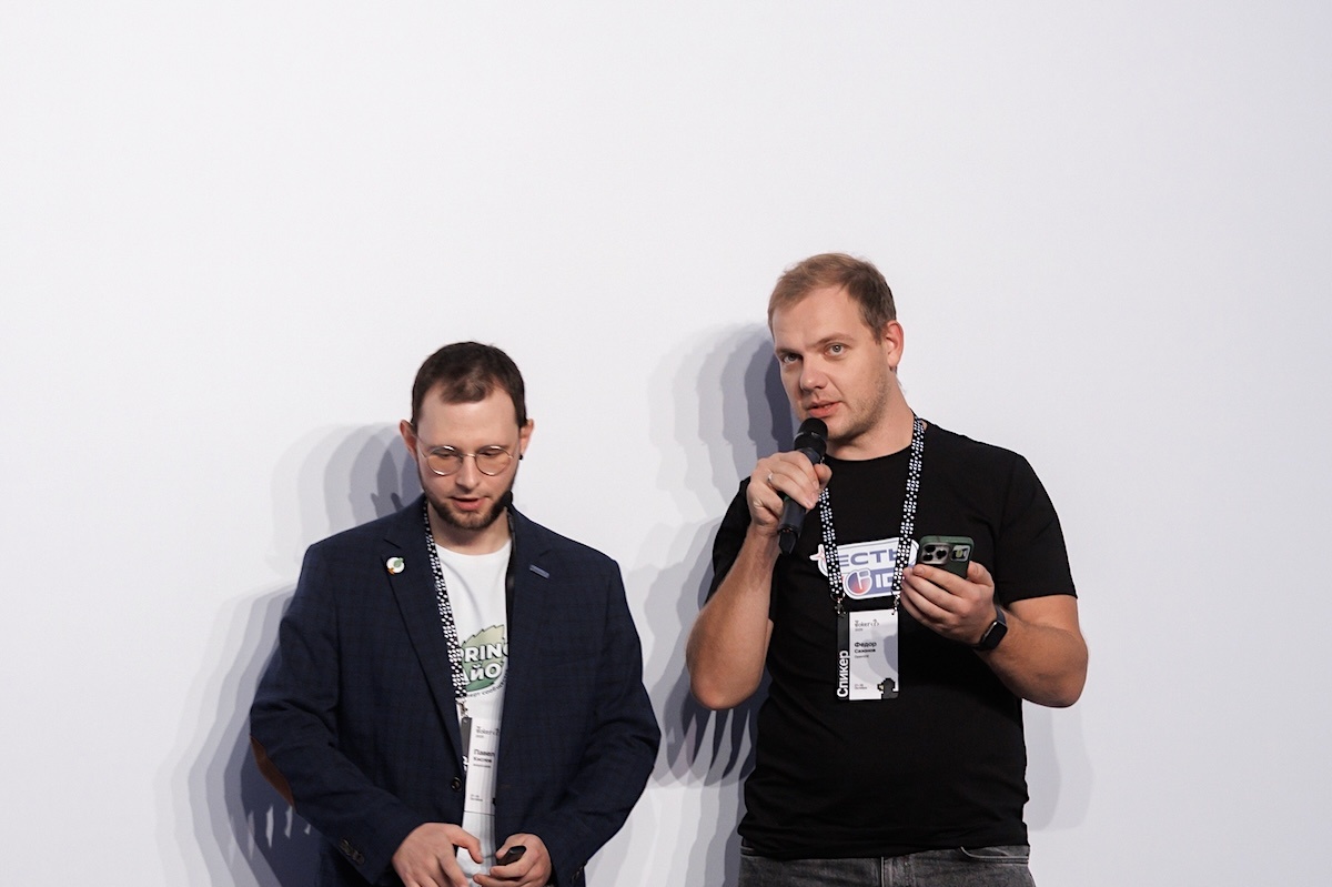 На фото: Федор Сазонов, СЕО OpenIDE (из личного архива спикера)