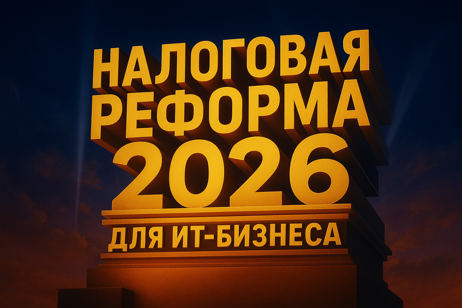 Все о налогах и льготах для ИТ-бизнеса в 2026 году: от НДС до «Сколково» - 1 Все о налогах и льготах для ИТ-бизнеса в 2026 году: от НДС до «Сколково» - 1