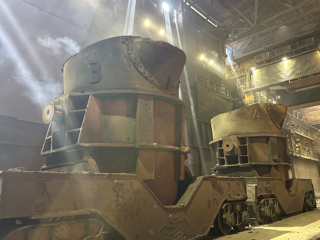 Чугуновозы. Объем каждого 100 тонн