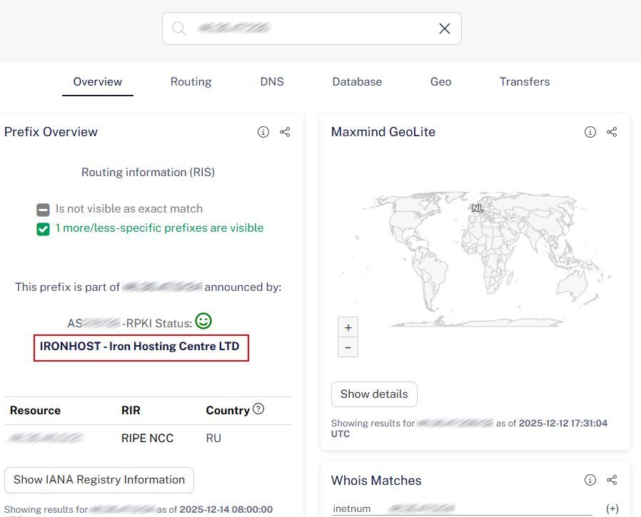 Пример определения хостера выше уровнем для пет-проекта у знакомых