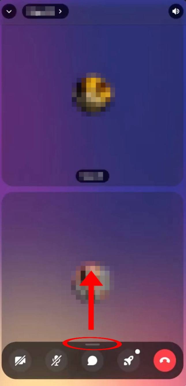 Свайп вверх