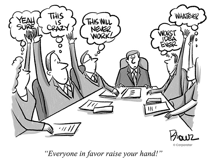 Как вместе принять решение, которого никто не хочет — Парадокс Абилина - 1