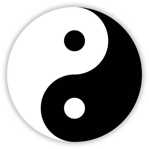 Перетекающие друг в друга Инь и Ян