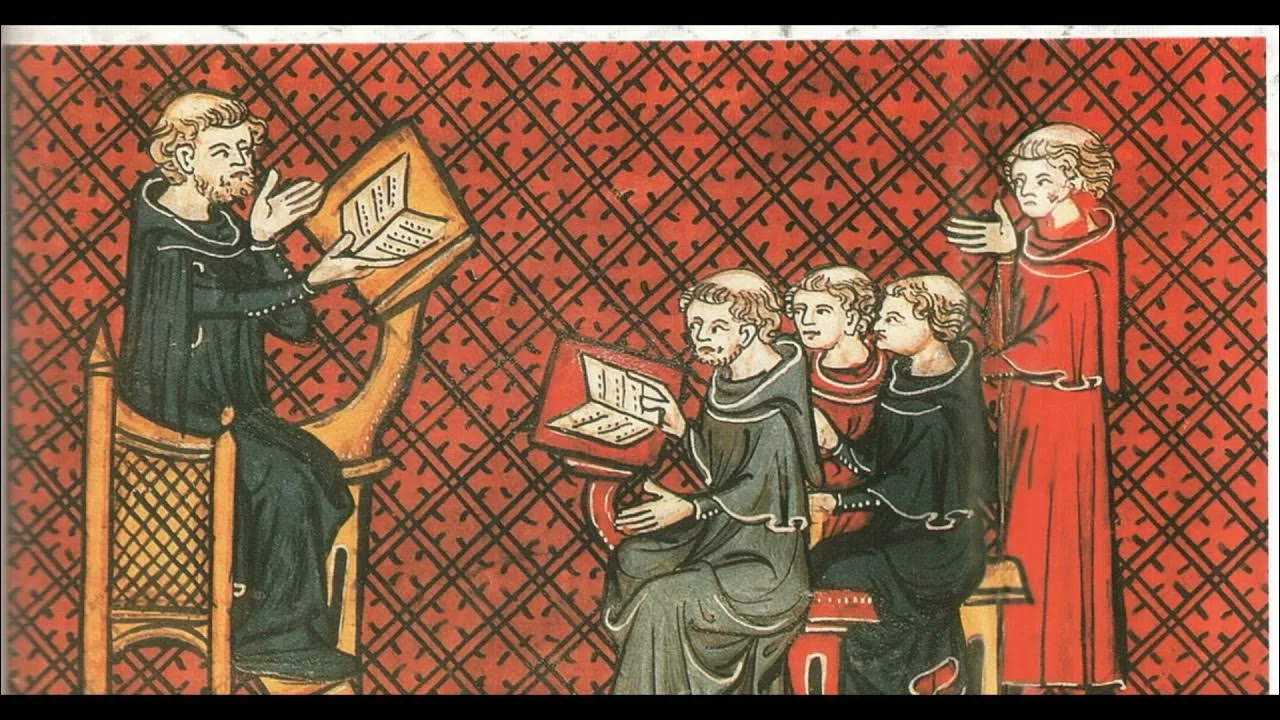 Одна из социальных сетей в средневековой Европе