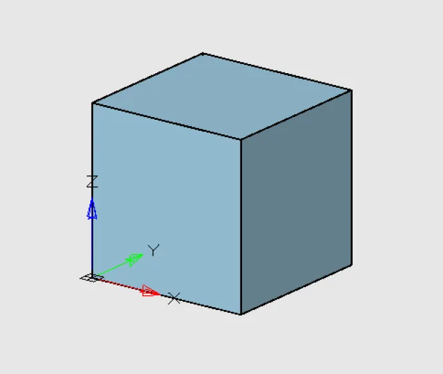 Рис. 1. Отображение параметрического объекта по умолчанию