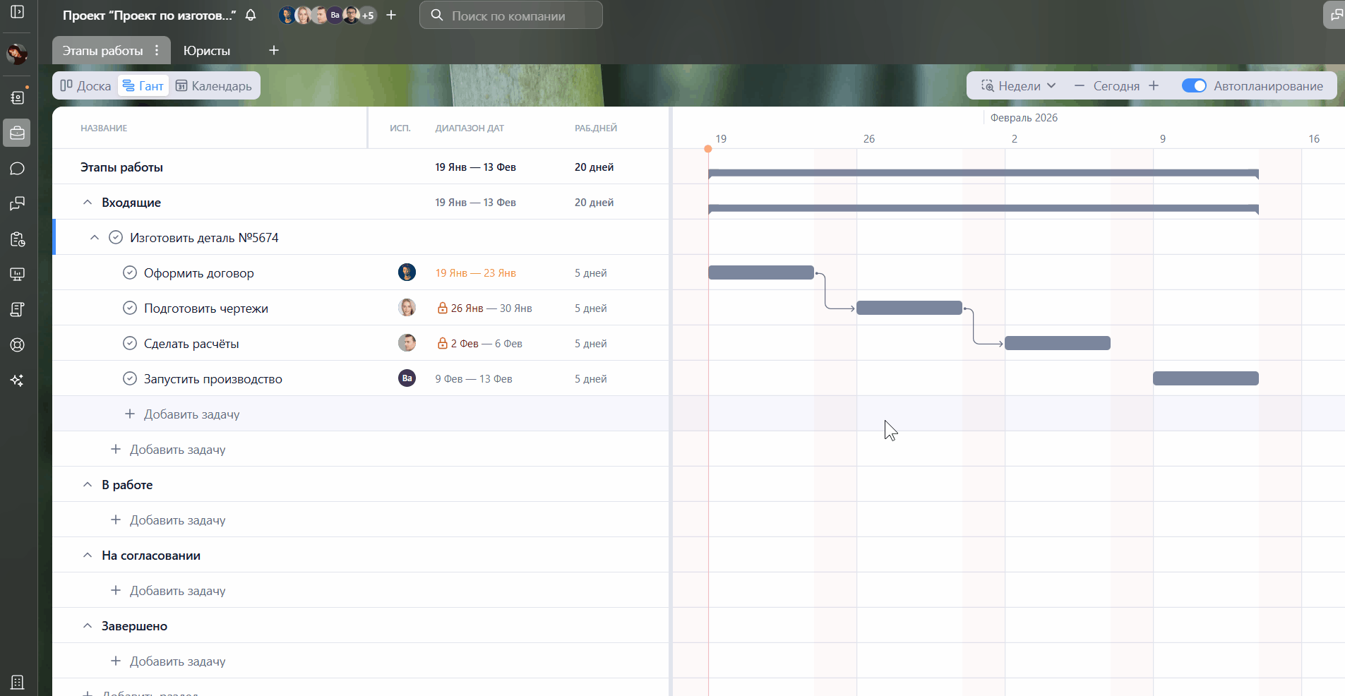 Я передавал задачи в другие отделы — но их никто не делал. Всё исправили 5 процессов - 6