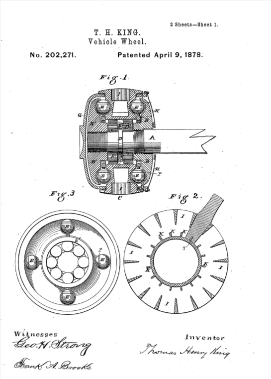 Патент Кинга