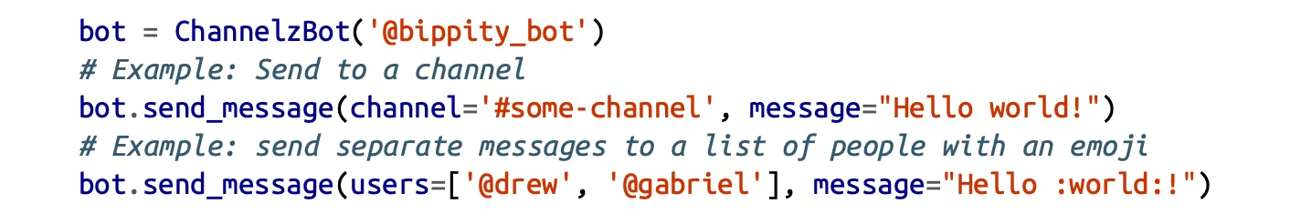 Она также набрасывает несколько сценариев использования для Дэнга.