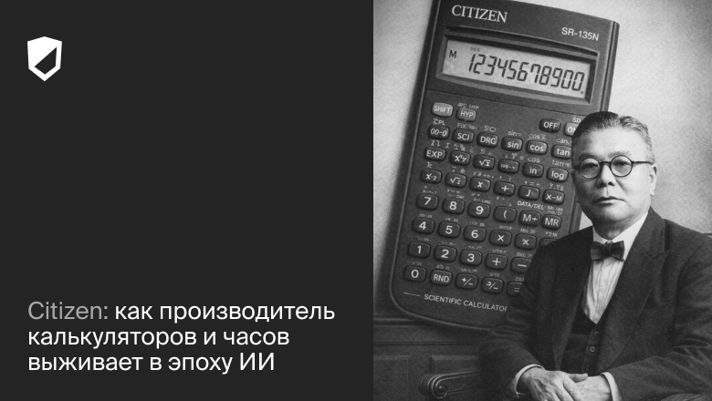 Citizen: как производитель калькуляторов и часов выживает в эпоху ИИ - 1