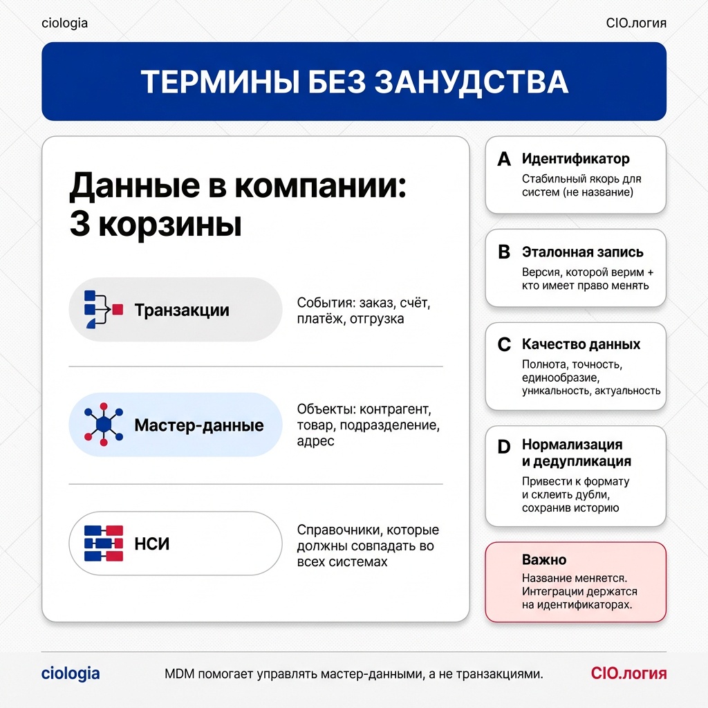 MDM: как навести порядок в НСИ и перестать чинить интеграции - 4 MDM: как навести порядок в НСИ и перестать чинить интеграции - 4