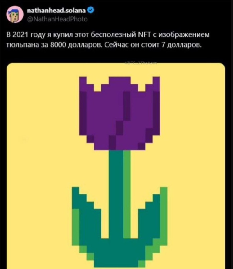 Один из примеров "удачной" инвестиции