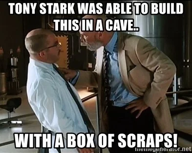 "Но, сэр, я не Тони Старк..."