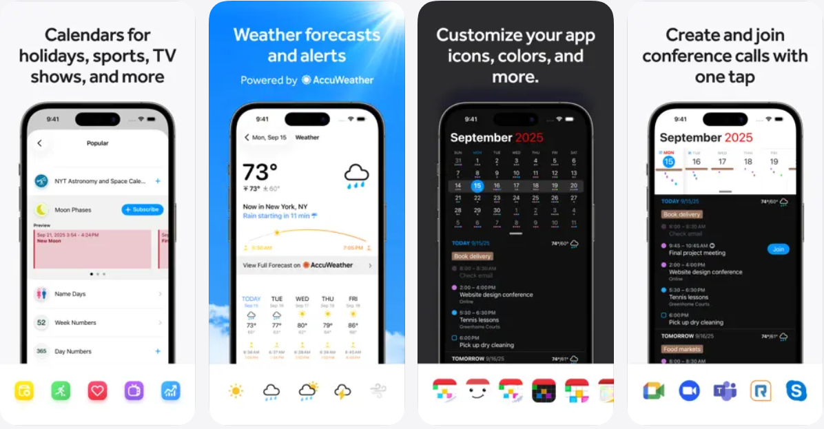 Календари для iOS: 12 лучших приложений для iPhone в 2026 году - 3