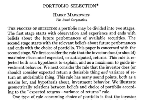 «Спасибо вам, доктор Марковиц, за создание профессии, которой мы все зарабатываем на жизнь» - 1