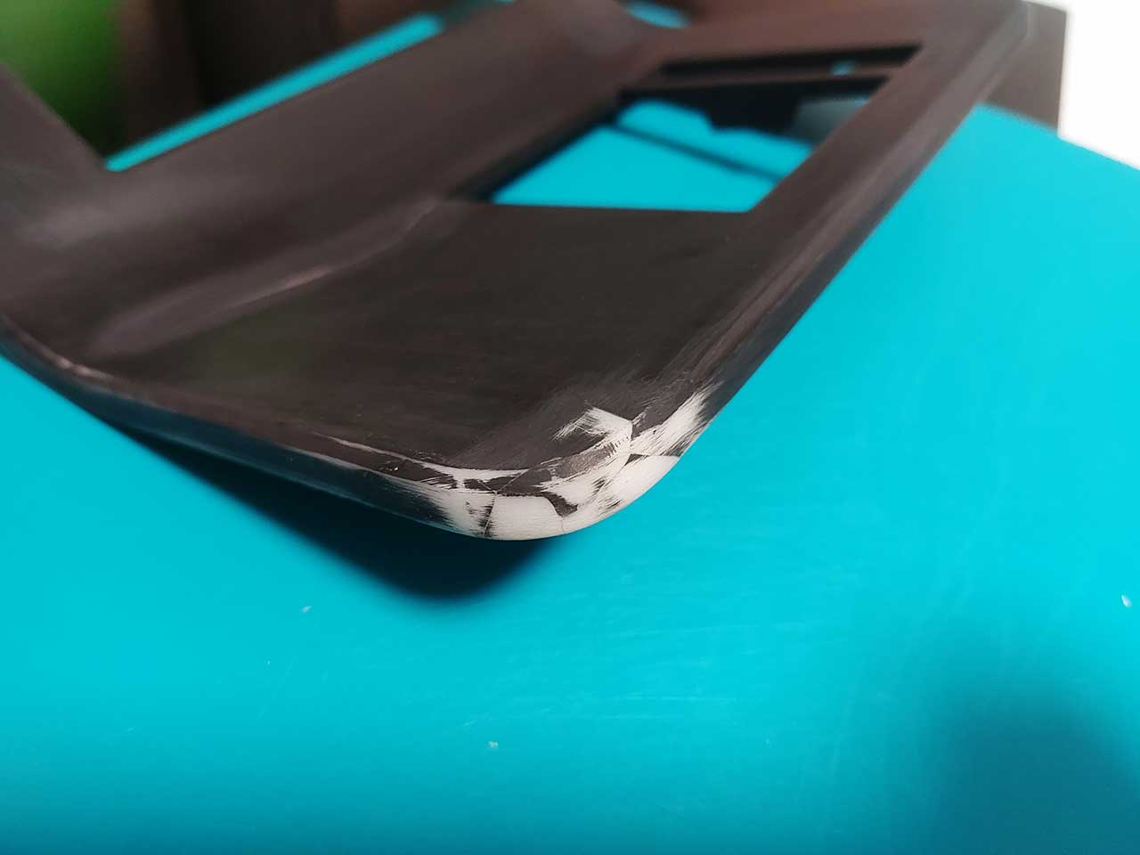 Результаты кустарного ремонта.