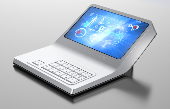 Концепт с первой версией клавиатуры.